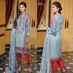 Reeva Linen Embroidered Unstitched Suit 7B